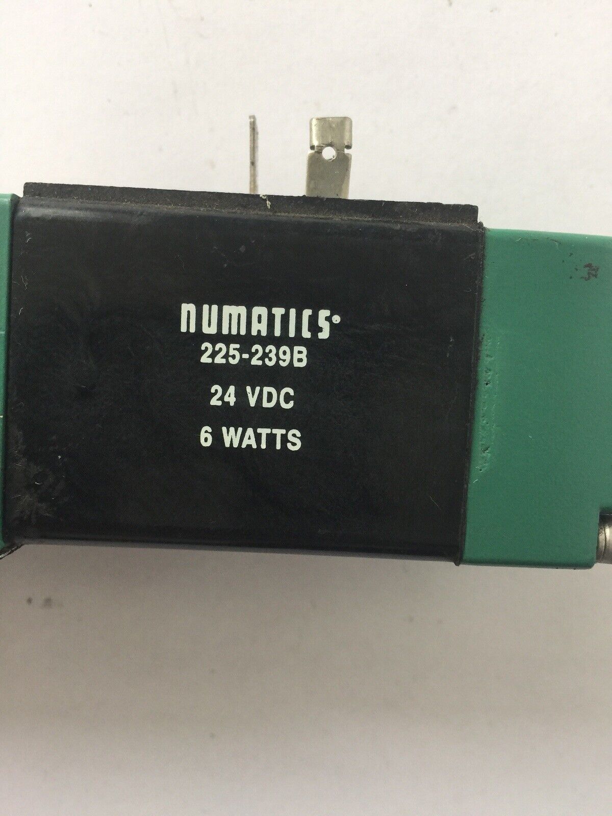 NUMATICS 225-239B SOLENOID VALVE 24 VDC 6.0 WATTS 150 PSIG-AIR