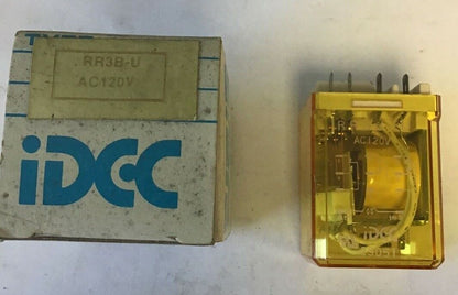 IDEC RR3B-U RELAY 120VAC 100VDC 10A