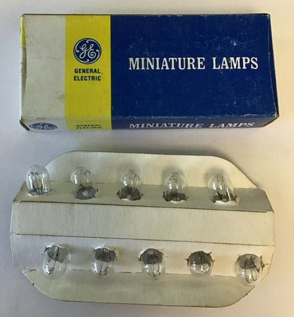 GENERAL ELECTRIC GE657 REPLACEMENT BULBS PACK OF TEN(10)