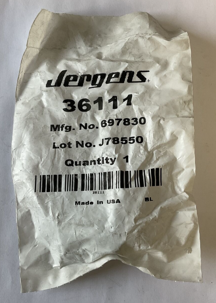 JERGENS 36111 SPRING STOP 1-1/8 X 3/16 STROKE FLAT BUTTON