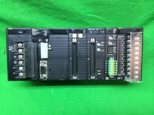 OMRON CJ1G-CPU43H, CJ1W-PA202, CJ1W-NC213, CJ1W-CT021, CJ1W-SRM21, CJ1W-OC211