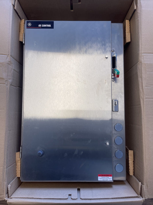 GE CR408X390S FUSED / NON FUSED DISCONNECT NEMA SIZE 3 TYPE 3R ENCLOSURE ONLY