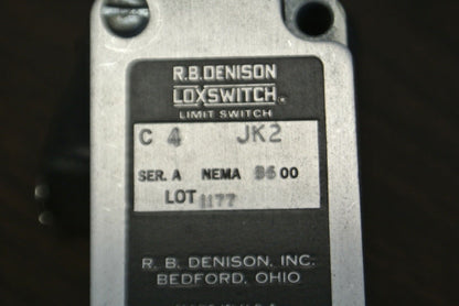 GOULD / R.B. DENISON / C4-JK2 LIMIT SWITCH / NEW SURPLUS / C4JK2