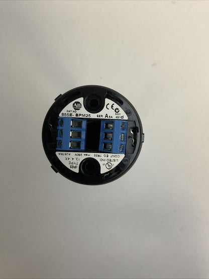 ALLEN BRADLEY 855EE-B24Y3Y5Y4P1 SER A TOWER LIGHT STACK ASSEMBLY 24V