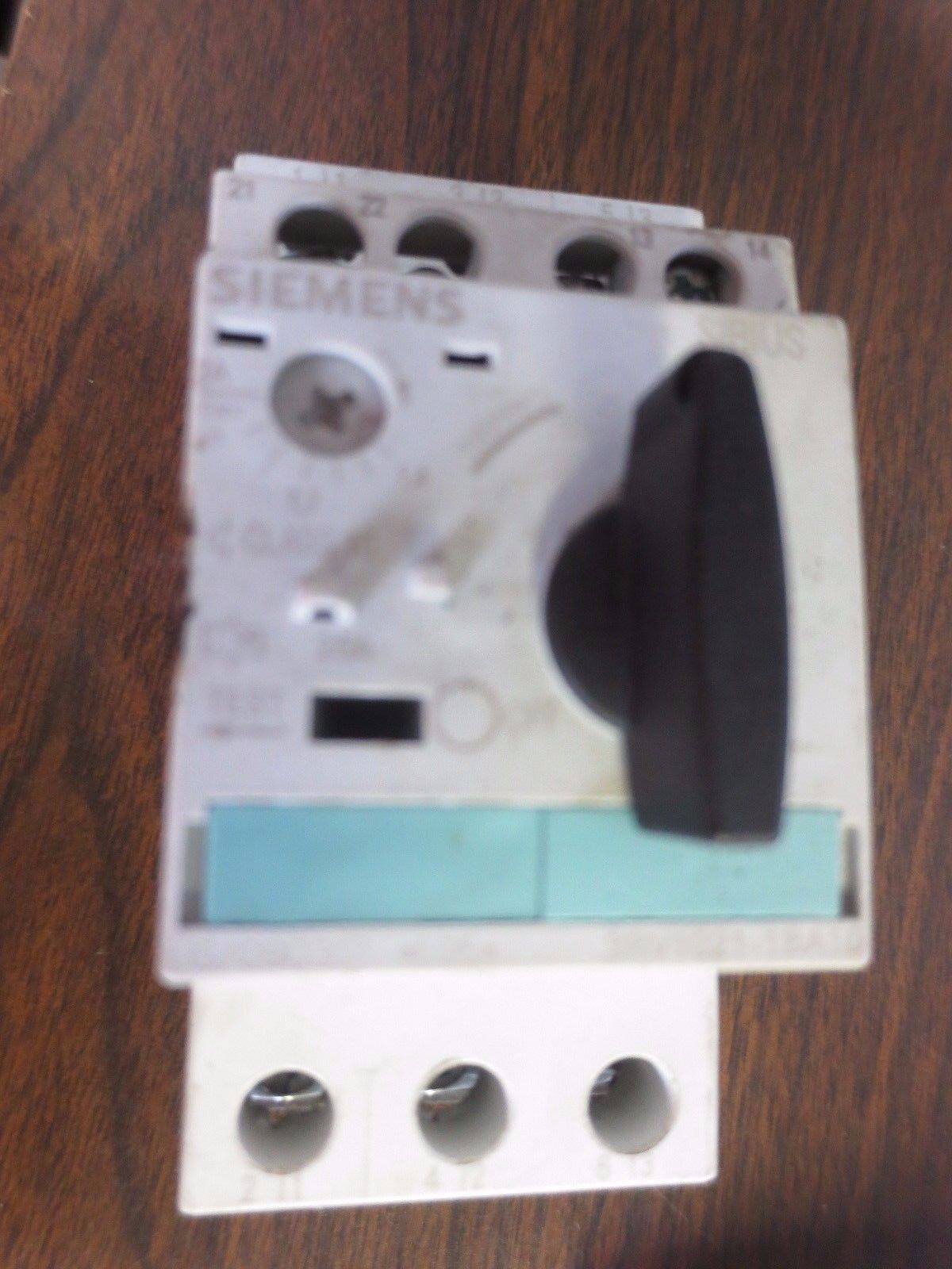 SIEMENS 3RV1021-1BA10 - MOTOR PROTECTOR CIRCUIT BREAKER