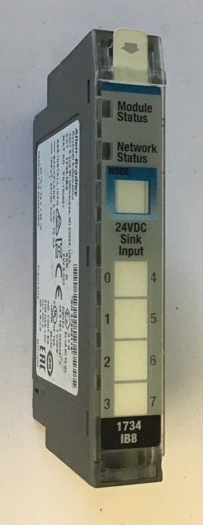 ALLEN BRADLEY 1734-IB8 SINK INPUT 24VDC SER.D