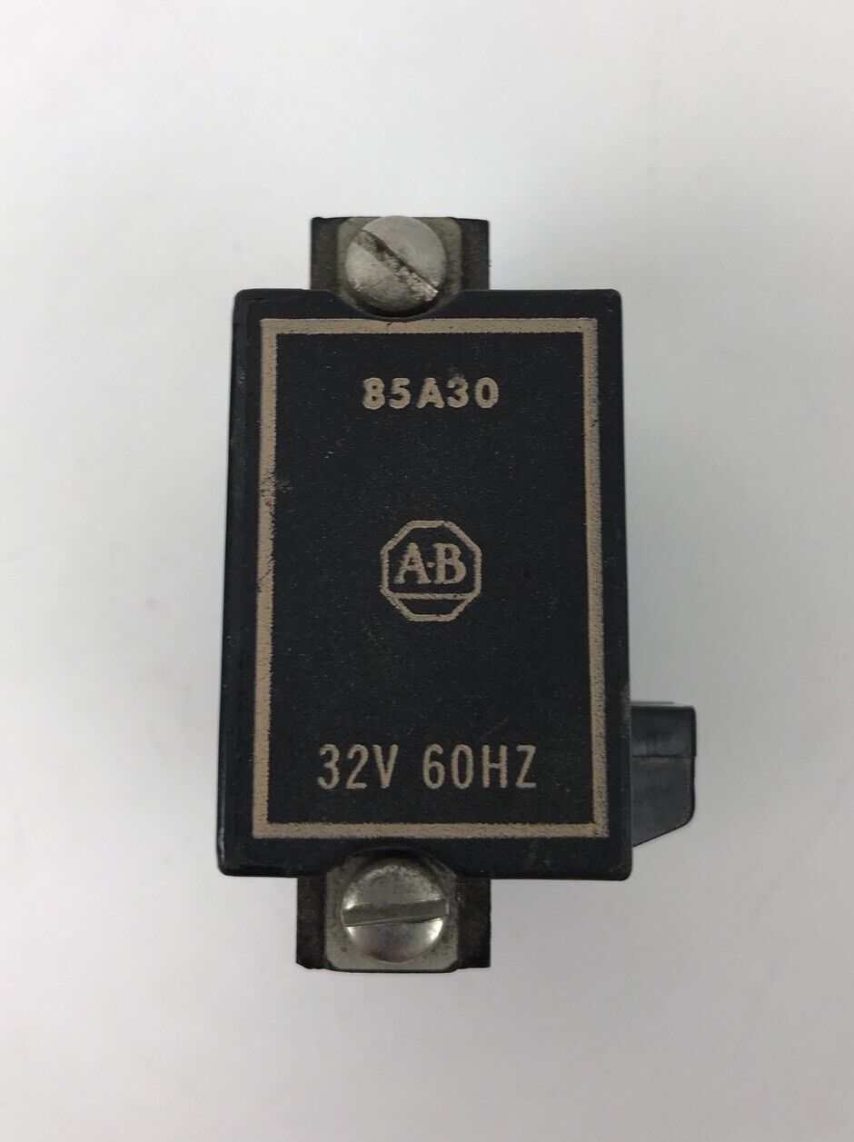 ALLEN-BRADLEY 85A30 COIL, 32V, 60 HZ, NEW NO BOX, INSPECTED