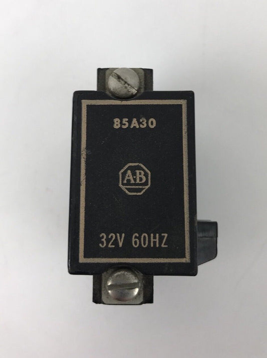 ALLEN-BRADLEY 85A30 COIL, 32V, 60 HZ, NEW NO BOX, INSPECTED