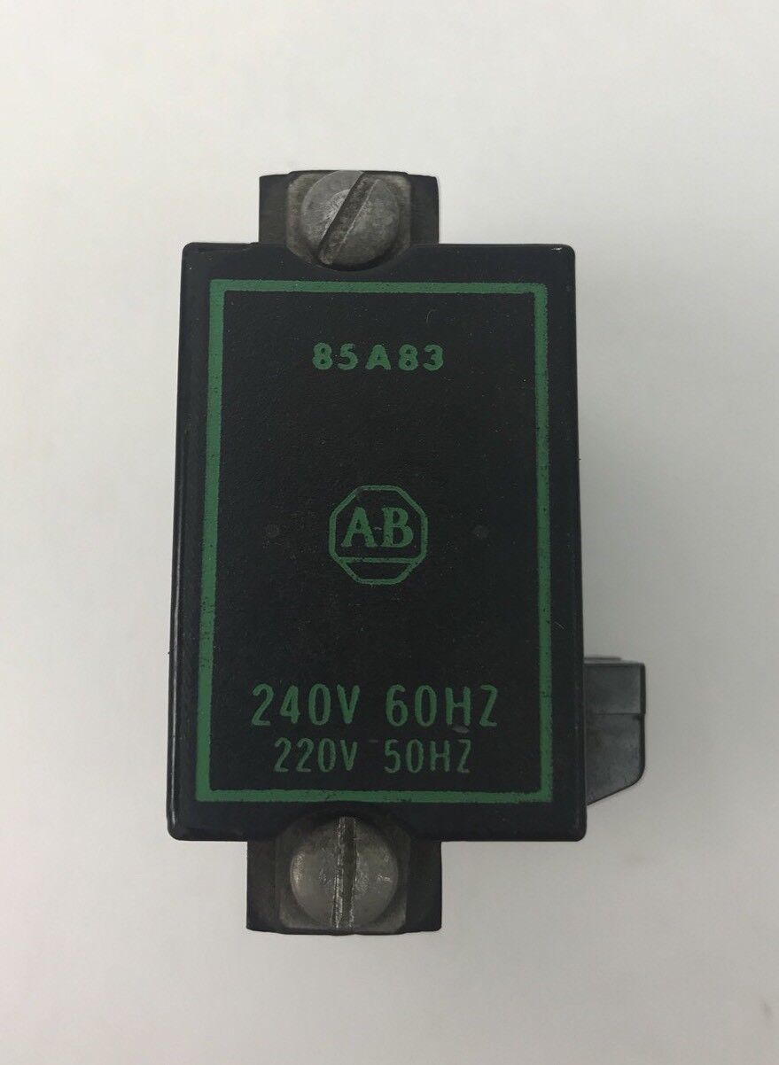 ALLEN BRADLEY 85A83 COIL 240V 60, 220V 50HZ, USED