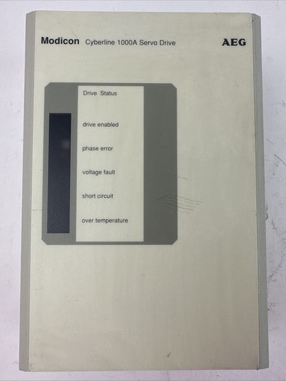 MODICON DR-1010-000 DR1010 SERVO DRIVE 10A 325VDC CYBERLINE 1000A SERVO DRIVE