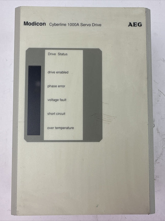 MODICON DR-1010-000 DR1010 SERVO DRIVE 10A 325VDC CYBERLINE 1000A SERVO DRIVE