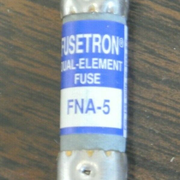 LOT of 11 / BUSS FNA5 FUSETRON FUSE / 5A / 125V / NEW SURPLUS / FNA-5