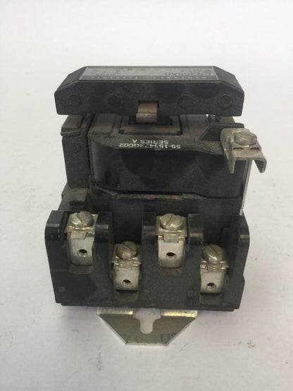 GE CR305A0 SIZE 00 CONTACTOR 600VAC 10A 2HP 3PH 55-153472G002 COIL 115-120V 60HZ