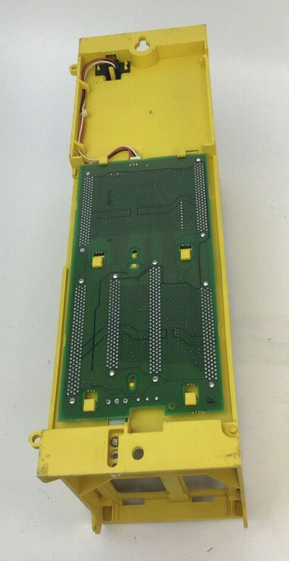 FANUC A05B-2400-C060 2SLOT RACK CHASSIS W/ FAN A02B-0260-C021