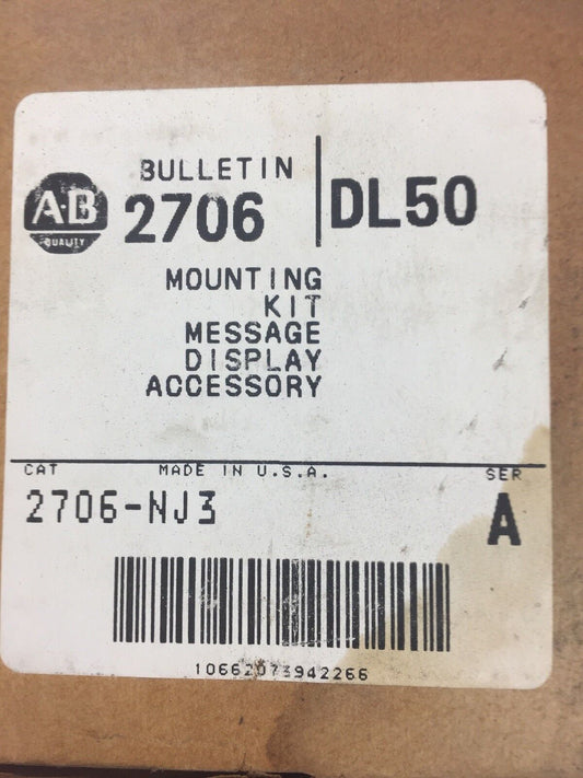 ALLEN BRADLEY 2706-NJ3 MOUNTING KIT MESSAGE DISPLAY ACCESSORY SER A