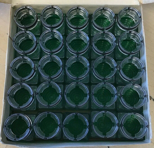 IDEC B-CG3 GREEN LENS COVER SQUARED ***LOTOF25***