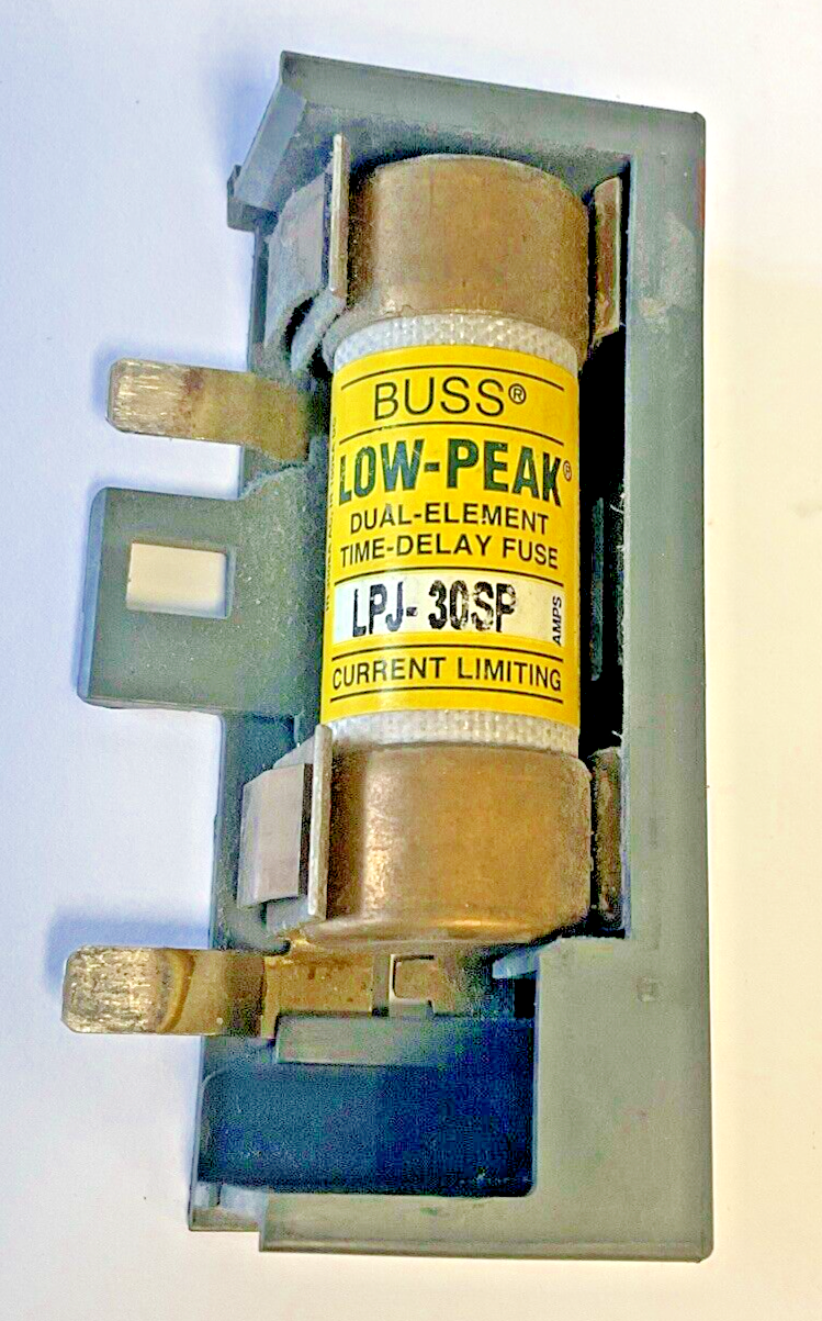 ABB OS 30AJ12 GENERAL PURPOSE SWITCH 600VAC 30A W/ LPJ-30SP FUSE(3)