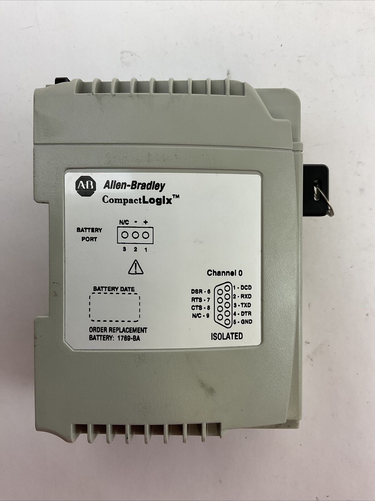 ALLEN BRADLEY 1769-L35E SER A FW REV 1.15 LOGIX 5335E PROCESSOR UNIT
