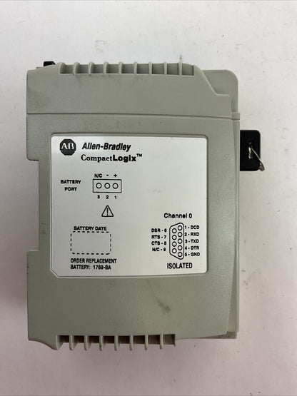 ALLEN BRADLEY 1769-L35E SER A FW REV 1.15 LOGIX 5335E PROCESSOR UNIT