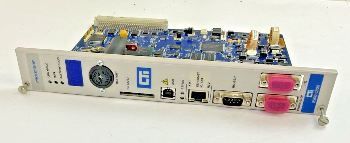 CONTROL TECHNOLOGY 901E-2500-CXXX PROCESSOR PLC