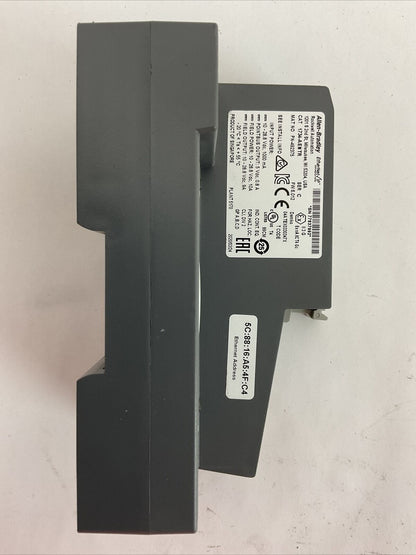 ALLEN BRADLEY 1734-AENTR SER C FW 6.012 COMMUNICATIONS ADAPTER MODULE POINT I/O