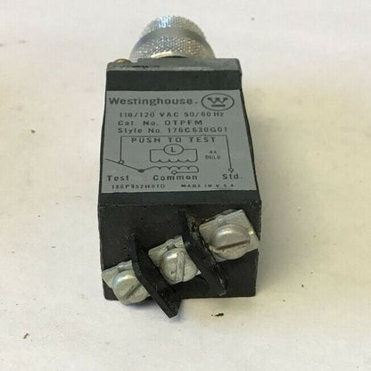 WESTINGHOUSE OTPFM OT MINIATURE LIGHT UNIT 120V 50/60CYC