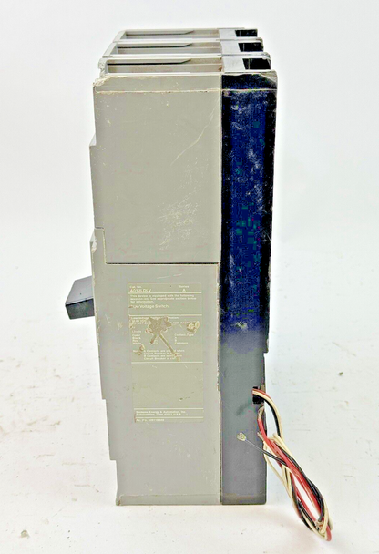 SIEMENS - JXD62S400A - SWITCH W/ A01JLDLV LOW VOLT AUX SWITCH 2 POLE/400A/600VAC