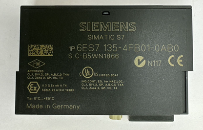 SIEMENS 1P 6ES7 135-4FB01-0AB0 SIMATIC S7 2 AO ST MODULE