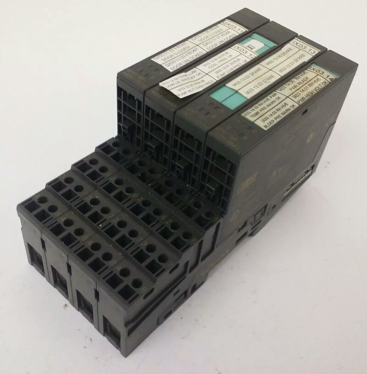 SIEMENS 6ES7 131-4BD01-0AA0 INPUT MODULE, 6ES7 193-4CB20-0AA0 TERMINAL MODULE