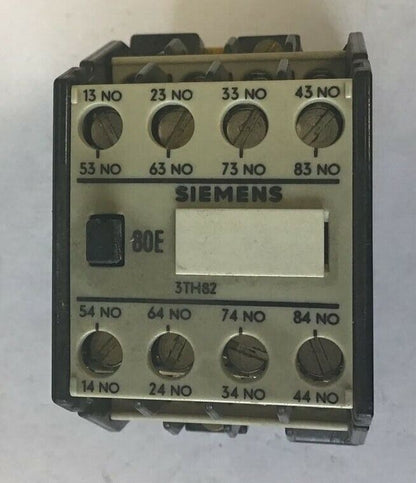 SIEMENS 3TH8280-0A CONTACTOR 16A 8S 8NO