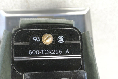 ALLEN-BRADLEY 600-TQX216 / MANUAL MOTOR STARTING SWITCH, TOGGLE / NEW SURPLUS