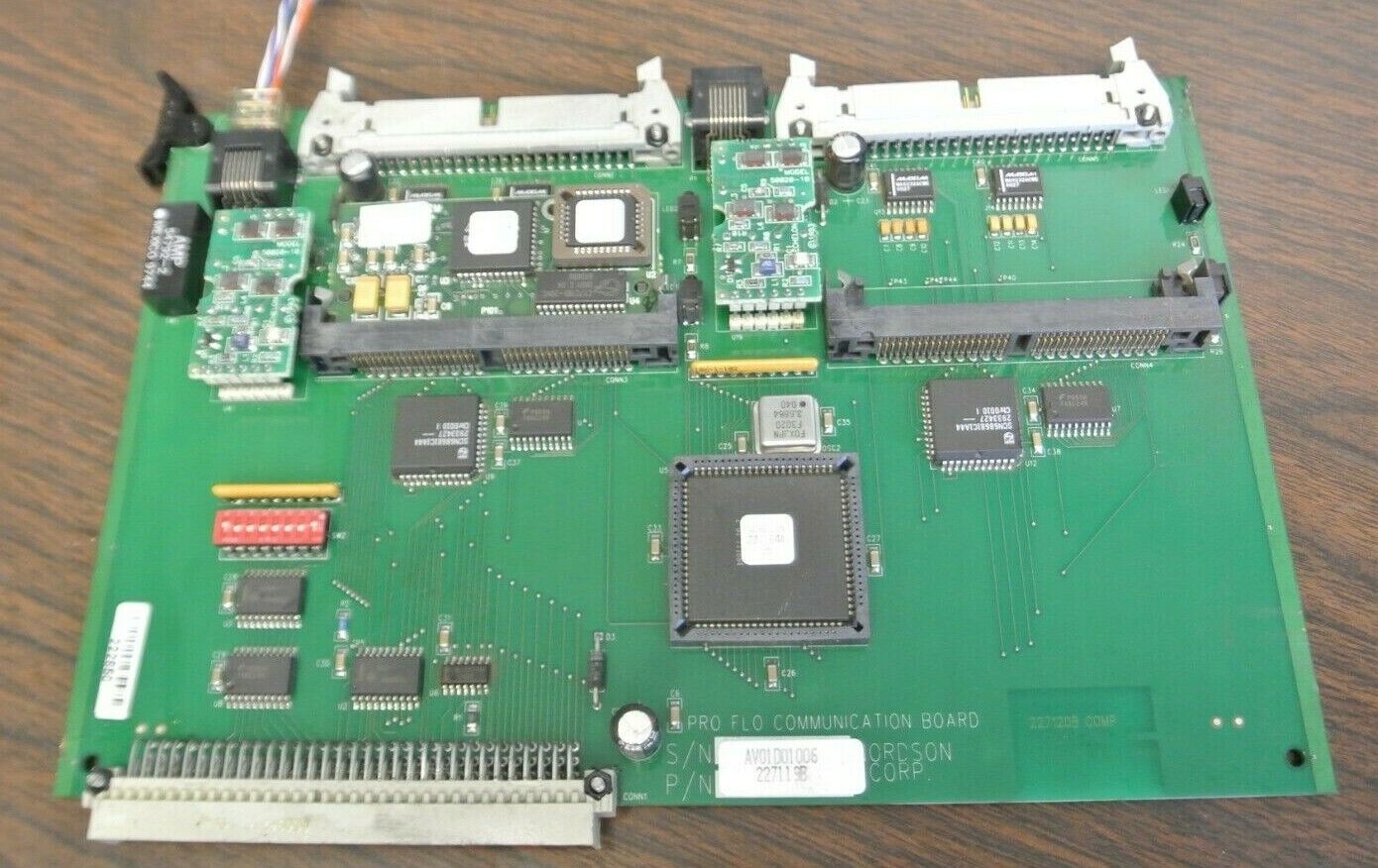 NORDSON 227119B PRO FLO COMMUNICATION BOARD