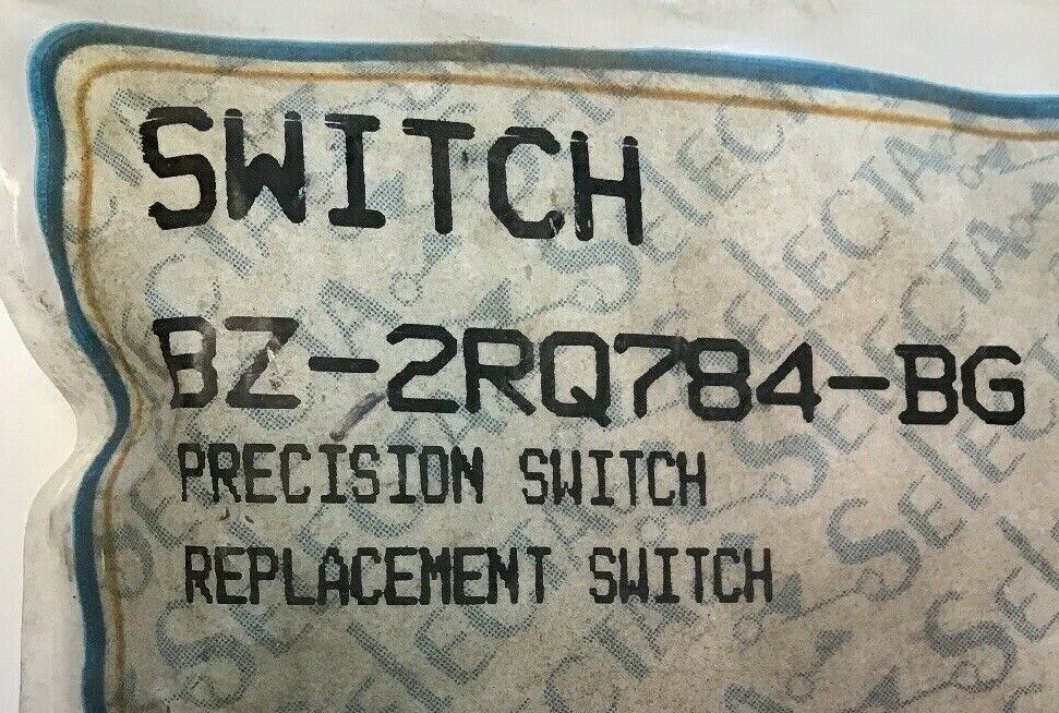 SELECTA SWITCH BZ-2Q784-BG PRECISION SWITCH