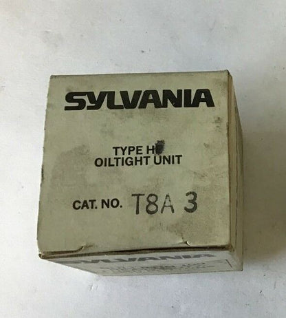 SYLVANIA T8A3 PUSHBUTTON OILTIGHT UNIT  ***LOTOF5***