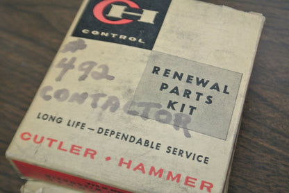 CUTLER-HAMMER 6-109 CONTACT KIT / SIZE 2 / for # 492 CONTACTOR / NEW SURPLUS