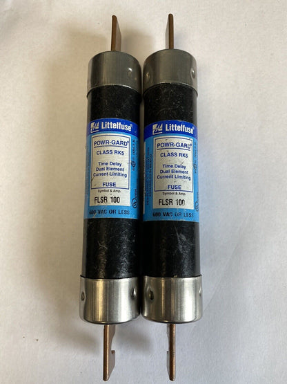 Littelfuse Powr-Gard FLSR100 100A 600V Fuse "Lot of 2"