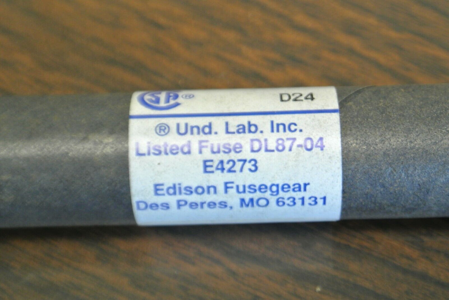 LOT of 4 / EDISON KOS10 ONE-TIME CLASS H FUSE / 10A / 600V / NEW SURPLUS