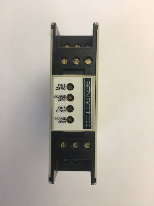 SENSOTEC MODEL WAC PART NO. 060-6897-01 INPUT 18-36VDC OUTPUT +/- 5VDC MODULE