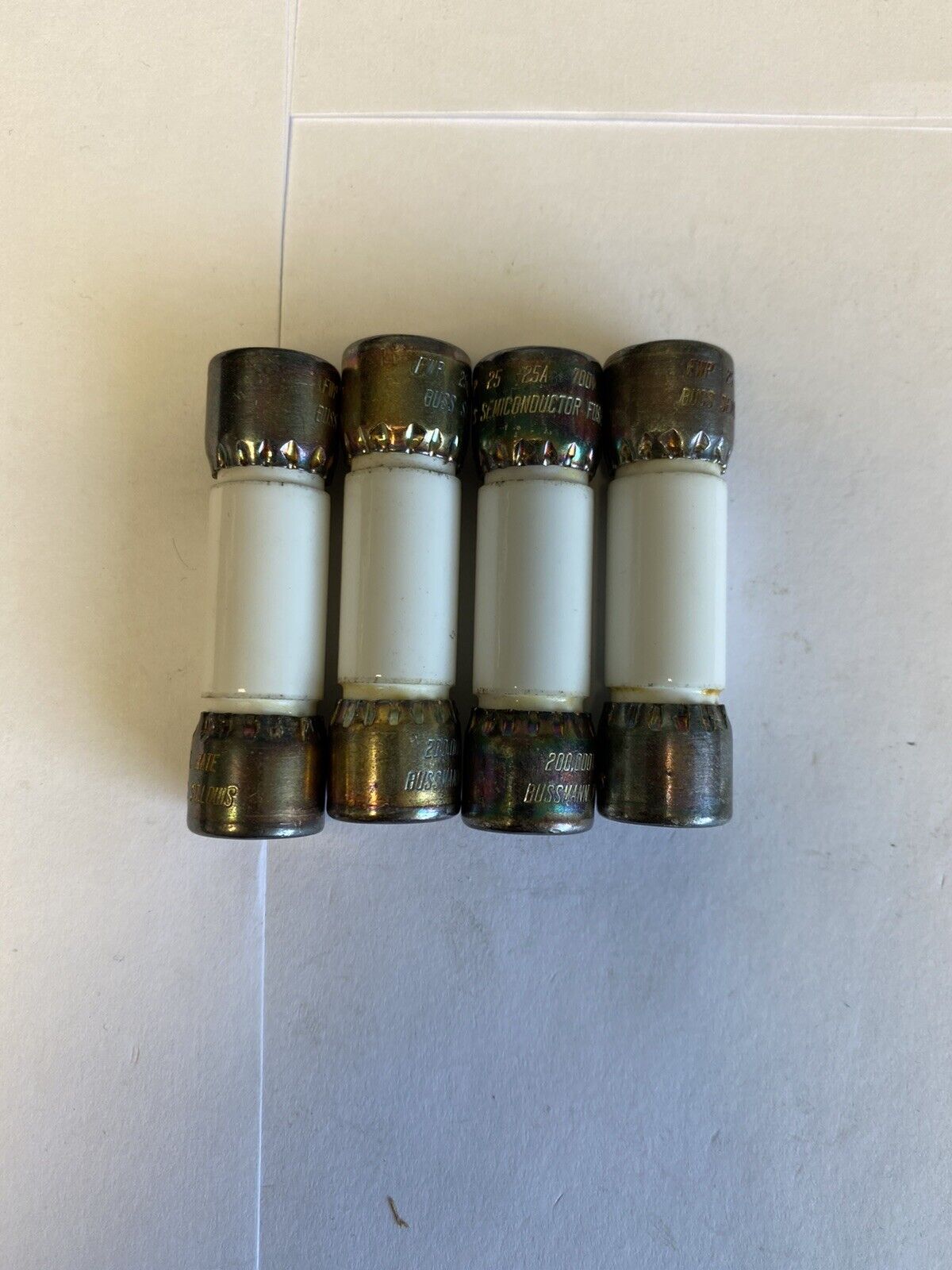 Bussmann FWP25 25A 700V Semiconductor Fuse "Lot of 4"