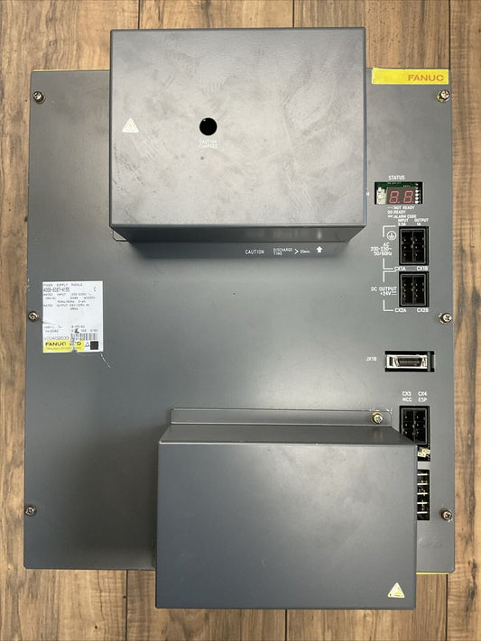 FANUC A06B-6087-H155 SER C POWER SUPPLY OUTPUT 283-325VDC INPUT 200-230VAC