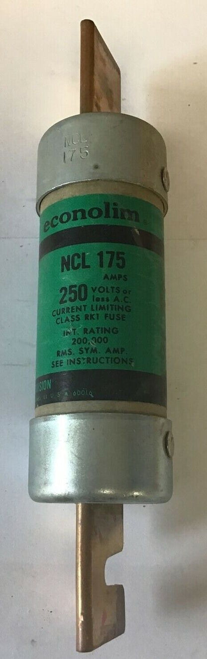 ECONOMY NCLR175 FUSE ECONOLIM CLASS RK1 CURRENT LIMITING 175A ***LOTOF3***