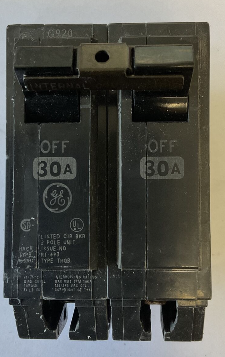 GENERAL ELECTRIC THQB 30A CIRCUIT BREAKER 2POLE