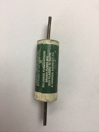 RELIANCE JCL100 CLASS J CURRENT LIMITING FUSE 100AMP 600VAC (LOT OF 5)