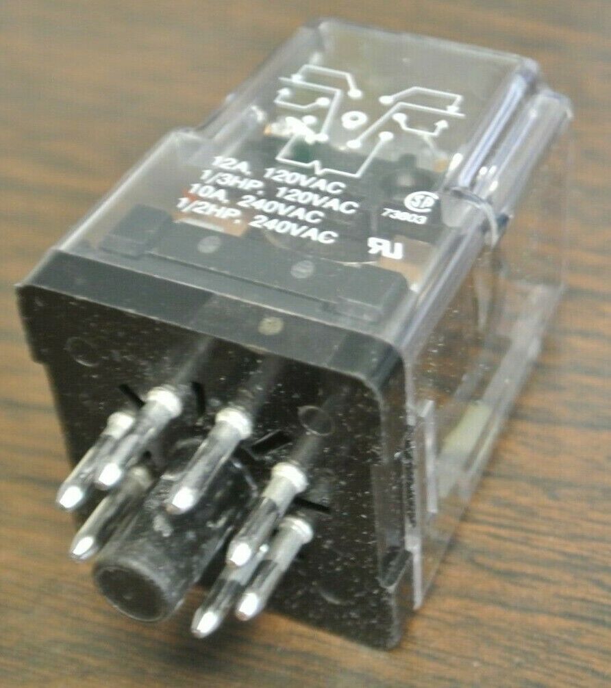 FURNAS 46PA23A02 DPDT RELAY / 240VAC / 10A / NEW SURPLUS in BOX