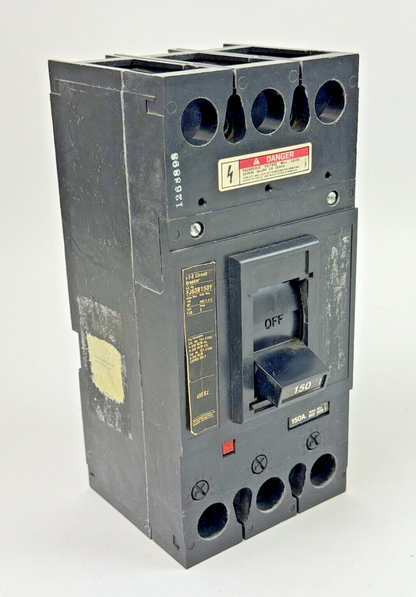 ITE - FJ63B150Y -CIRCUIT BREAKER W/ 150 TRIP - 150A/600 VAC/3 POLE/ FJ63150