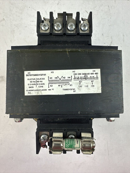 SQUARE D 9070T500D1SF41 TRANSFORMER 0.5kVA