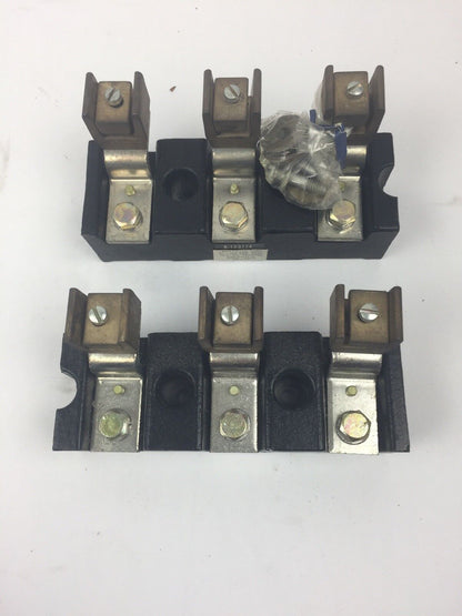 ALLEN BRADLEY 1491 N323 FUSE BLOCK 100 AMP 250 OR 600 VOLT 3 POLE