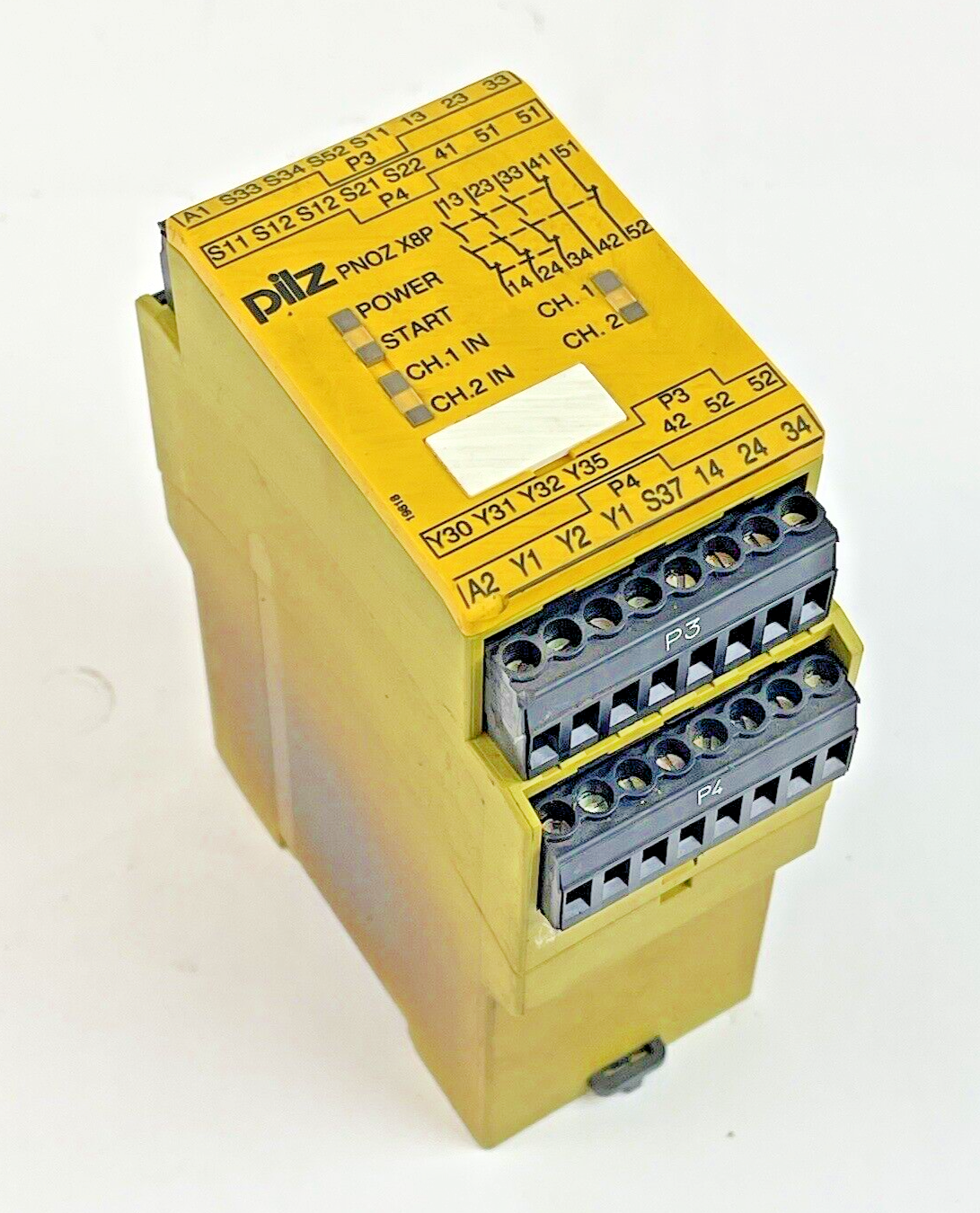 PILZ - PN0ZX8P 24VDC 3n/o 2n/c 2so - SAFETY RELAY - 24VDC, 3.5 W