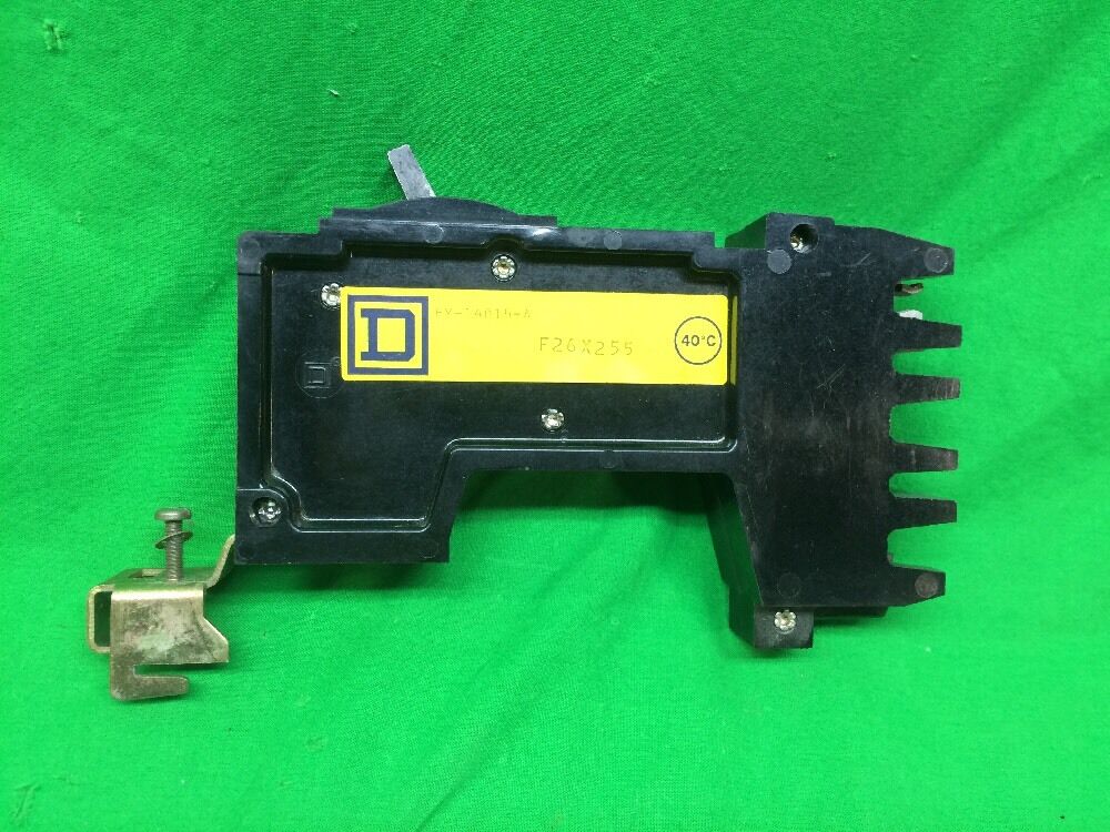SQUARE D FY14015A CIRCUIT BREAKER, USED GREAT CONDITION