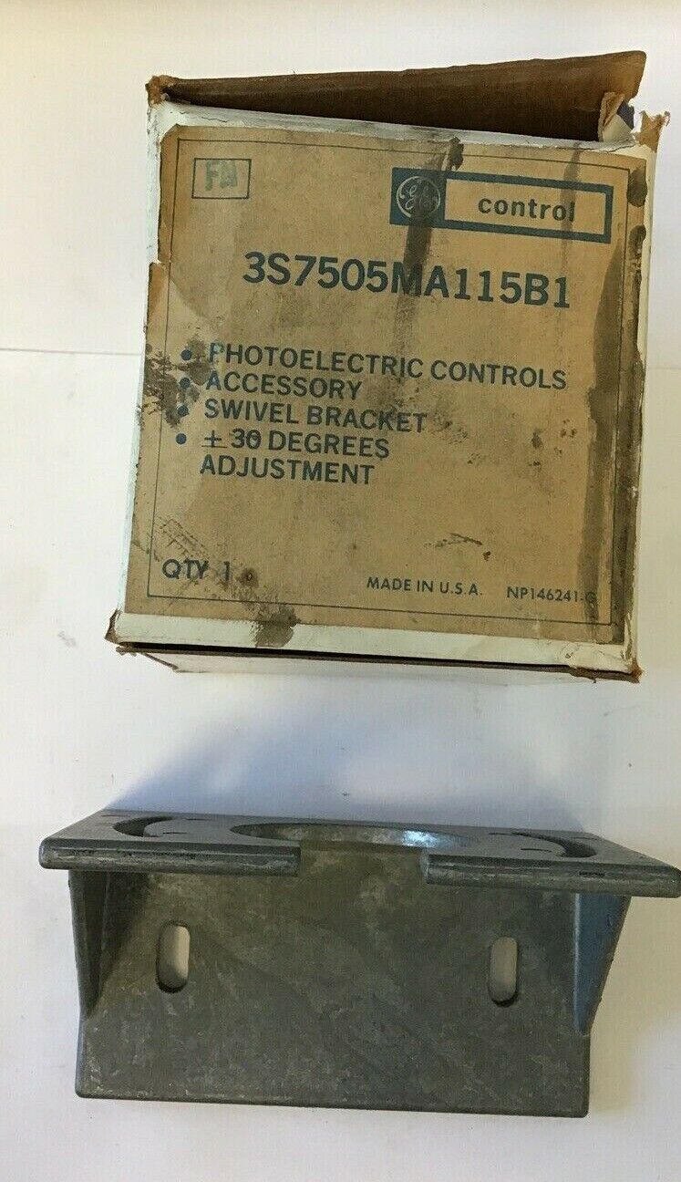 GENERAL ELECTRIC 3S7505MA115B1 PHOTOELECTRIC CONTROL SWIVEL BRACKET